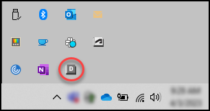 Desktop Connector Tray Icon