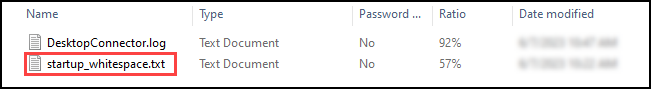 DC Trailing Whitespace Message