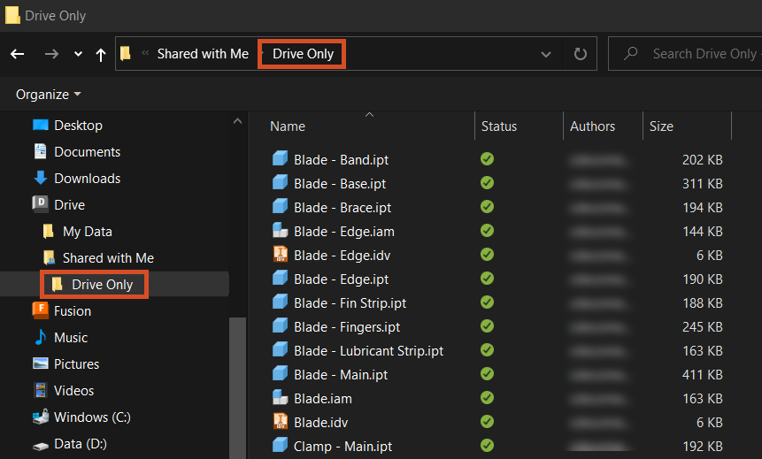 Drive Permissions