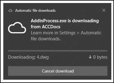 DC AddinProcess.exe Error Message