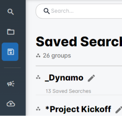 Saved Search