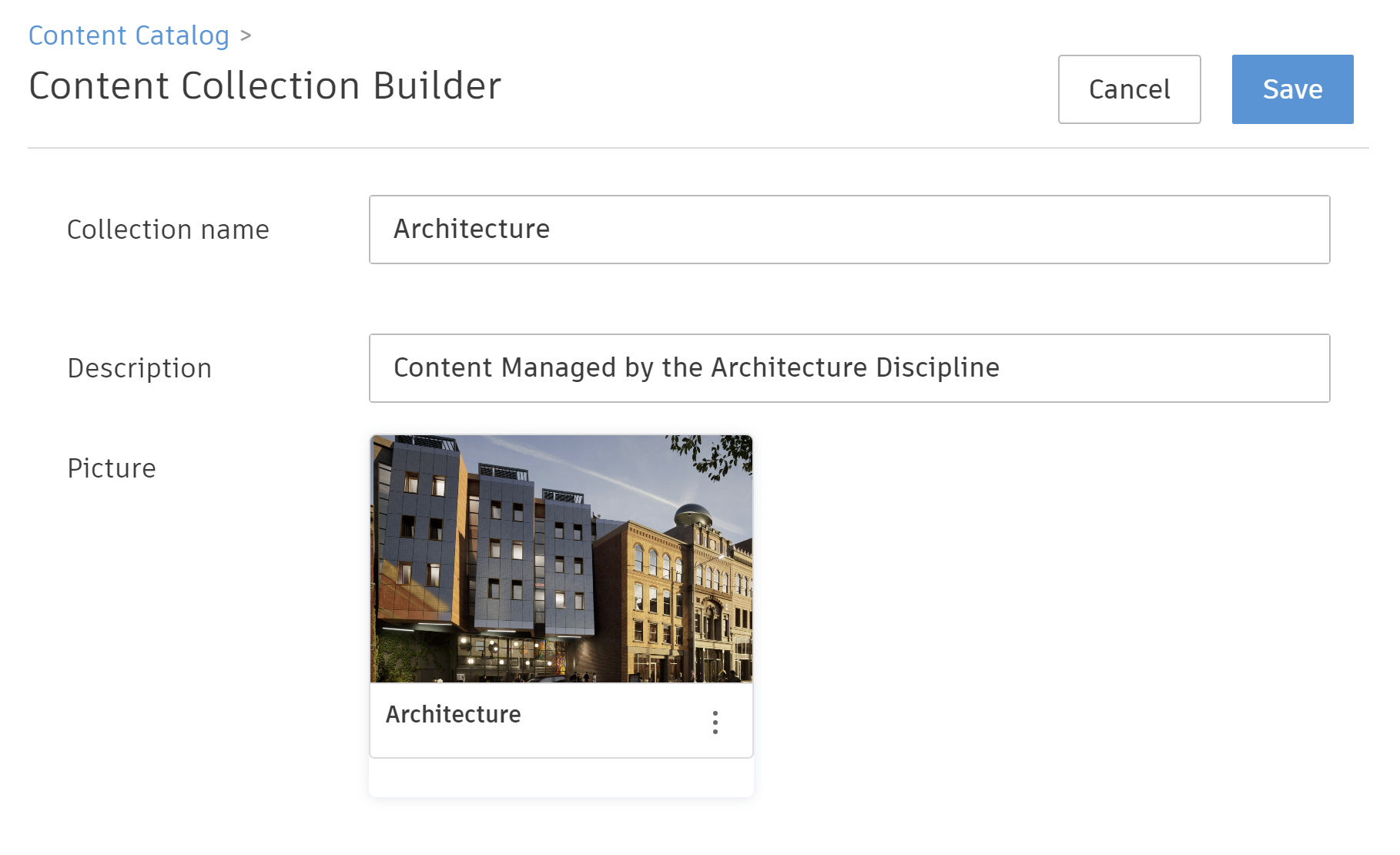 Manage Collections