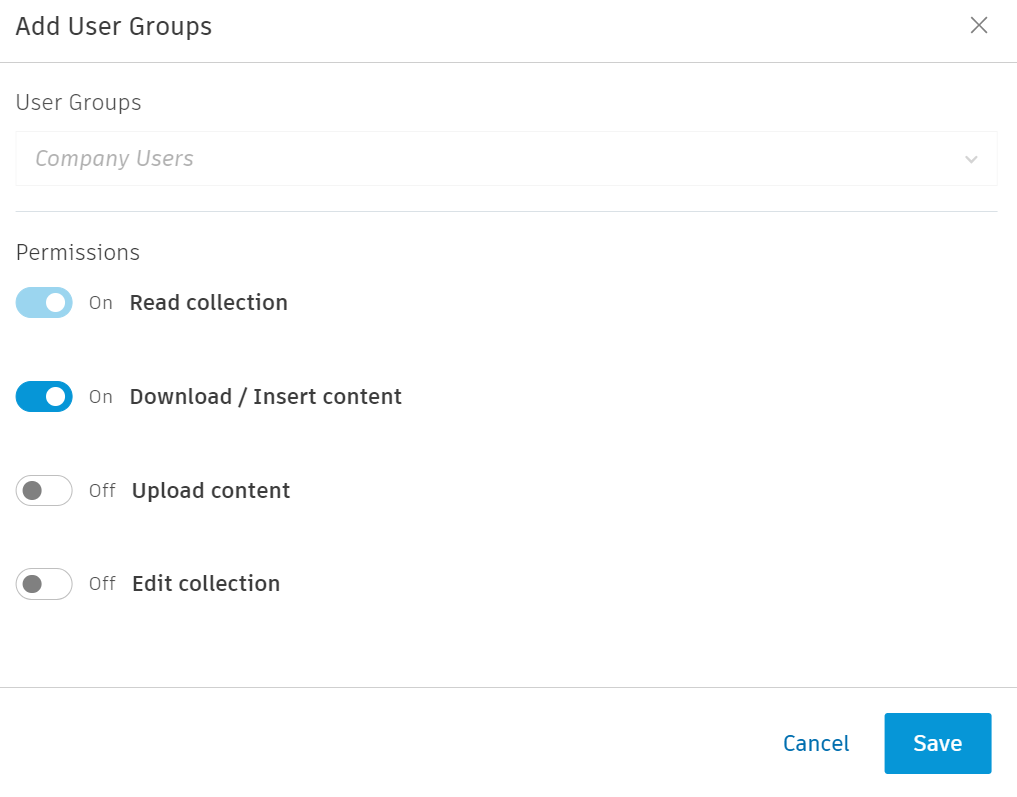 Add User Groups