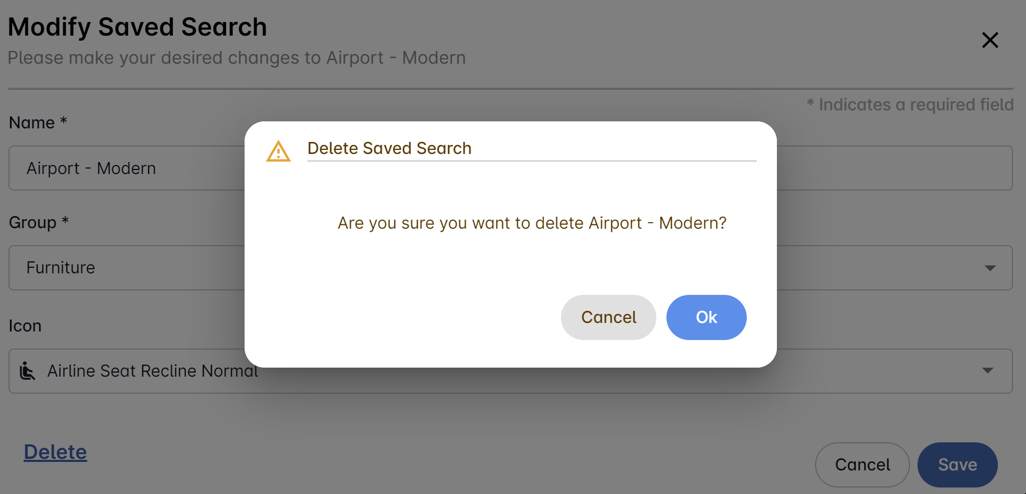 Creating and Editing Saved Searches
