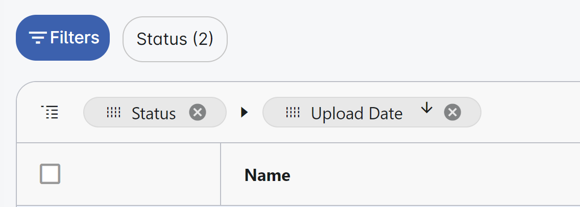 Manage Uploads