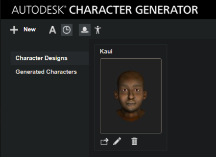 generate characters