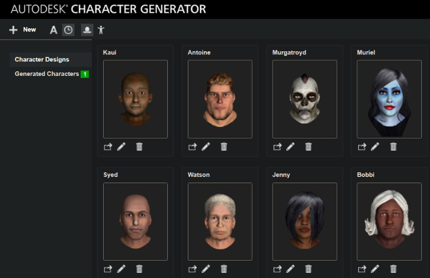 Autodesk character generator что это