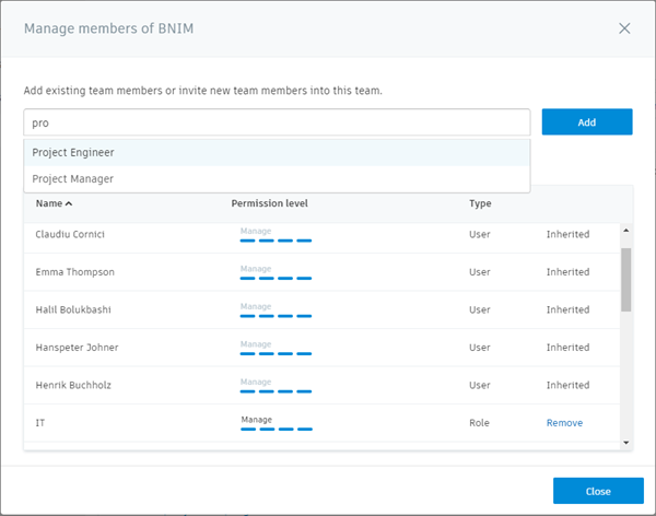 COLLAB Help | Manage Team Members | Autodesk