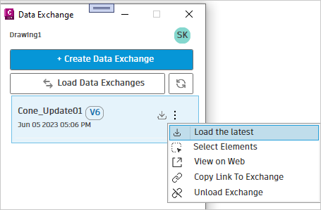 Load a Data Exchange