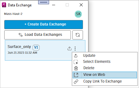 View Data Exchange