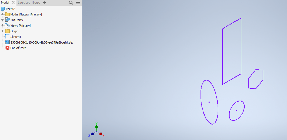 Load Primitive Geometry Exchange