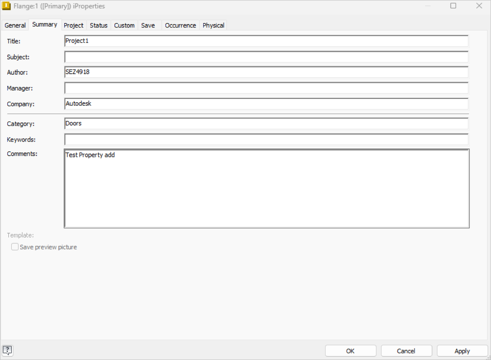Creating metadata