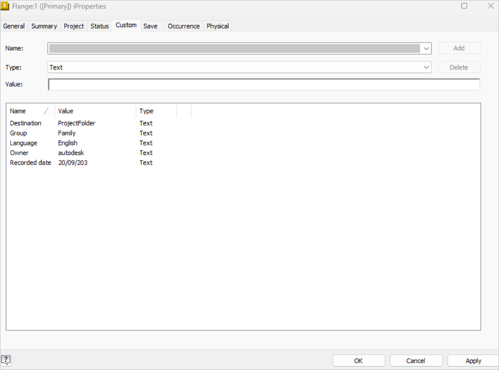 Creating metadata