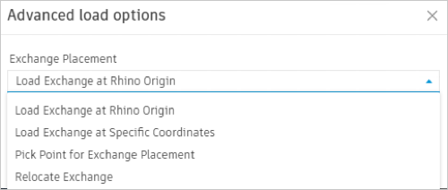 Load a Data Exchange