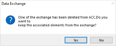 Unloading a deleted exchange