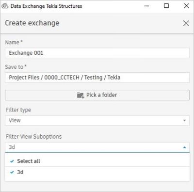 Create Data Exchange