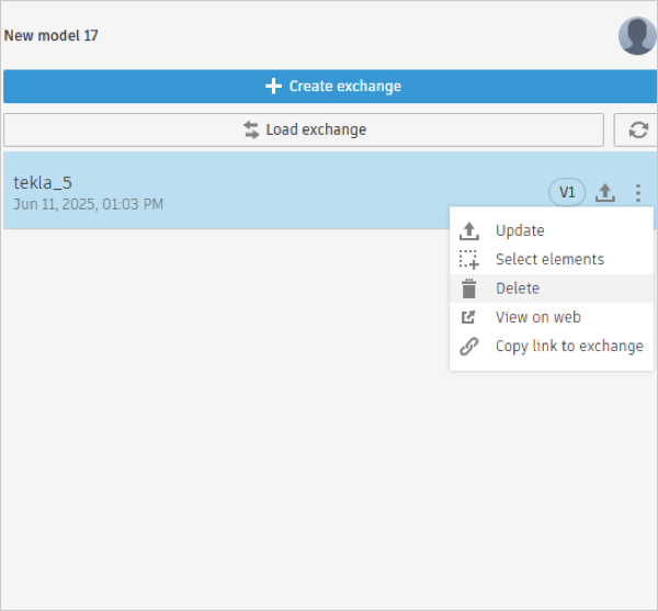 Delete Data Exchange
