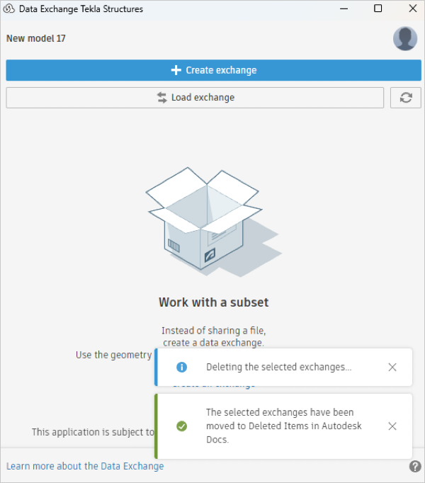 Delete Data Exchange