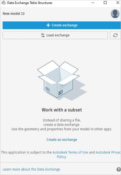 Load a Data Exchange