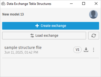 Load a Data Exchange
