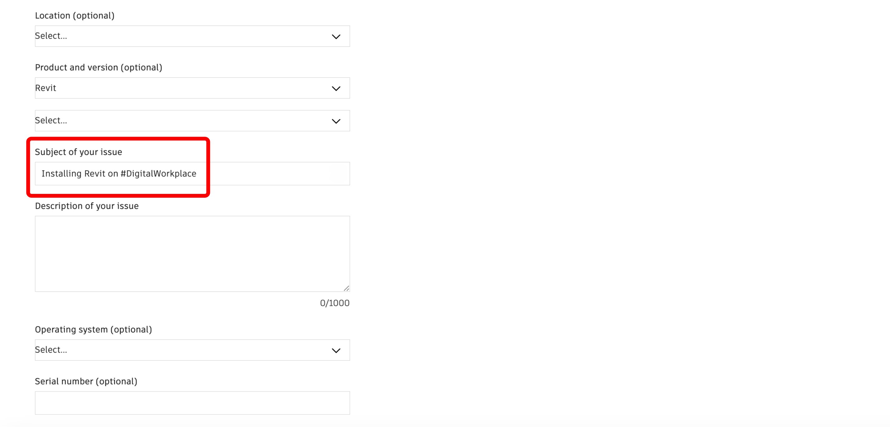 Contact Support