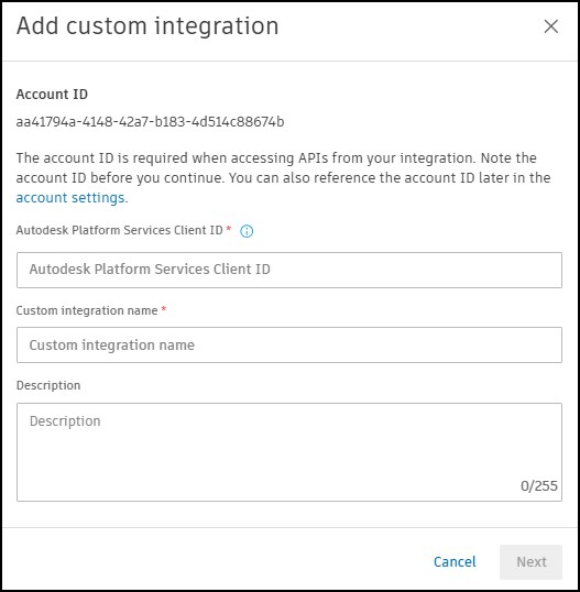Add custom integration