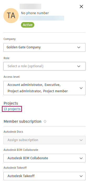 Member Details Access