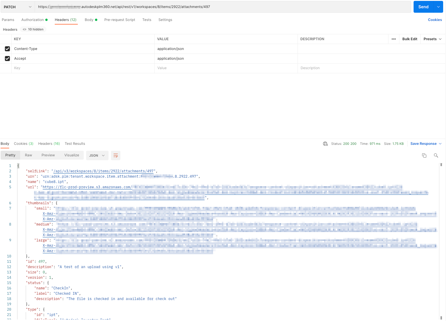 attachments endpoint step 3