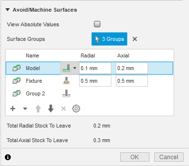 Machine/Avoid Functionality