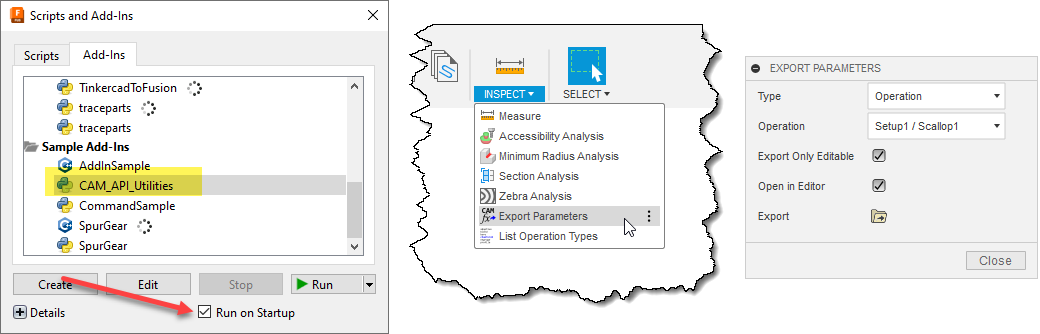 CAM API Utilities