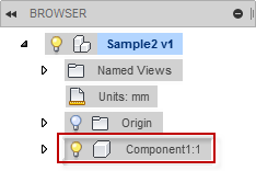 New Component in Browser