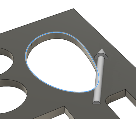 Cut Direction Example