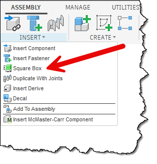 Square Box Command in Assembly