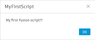 Scripts command