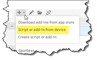 Scripts Dialog Toolbar