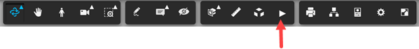 Play icon on toolbar