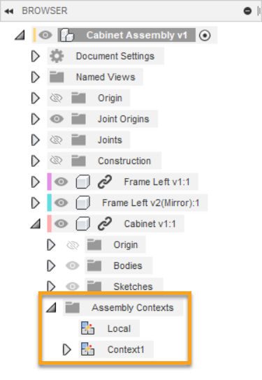 assembly contexts folder