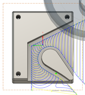 resulting toolpath covers entire boundary