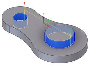 Circular face selection for circular toolpath