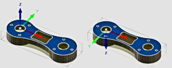 Setup WCS Milling Example