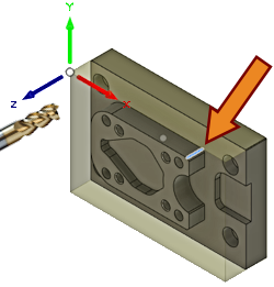 Z orientation edge selection