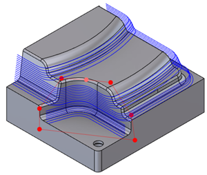 split toolpath boundary