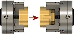 turning secondary spindle retract