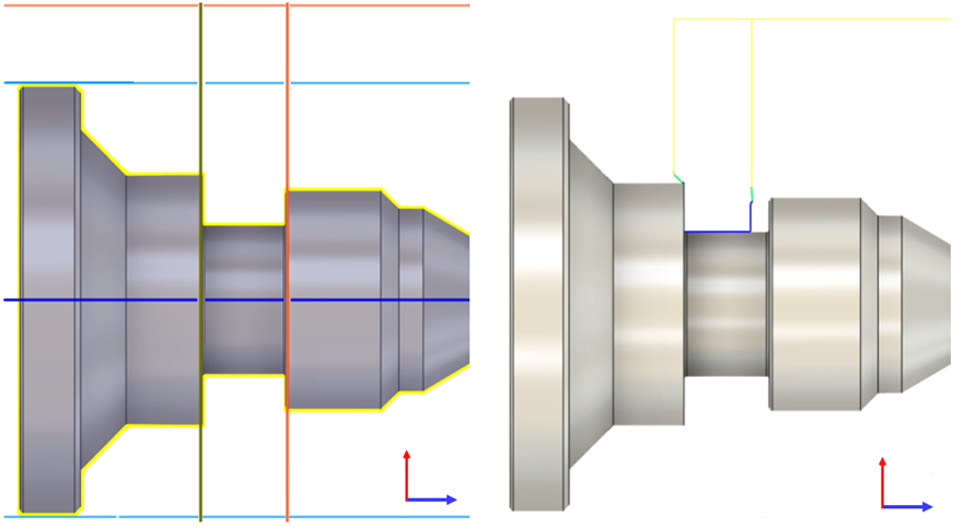 turning groove finishing strategy