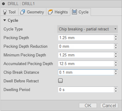 drill dialog cycle tab