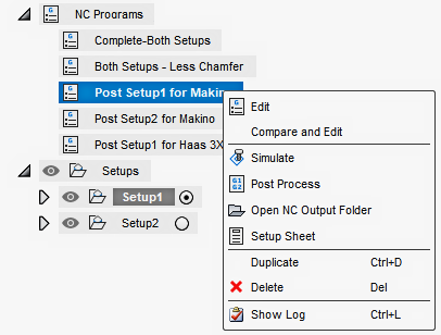 nc program group options
