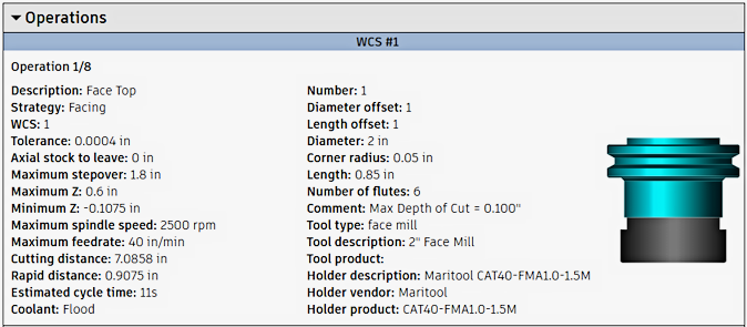 nc program setup operations