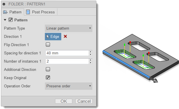 folder dialog pattern tab - number of instances 1