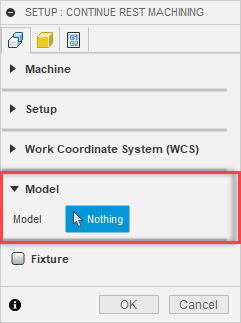 Clearing model selections