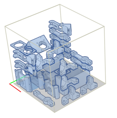 3d arrange result